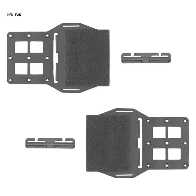 Gilet tattico Piattaforma espansione laterale Pannello Modulo tessitura tattica Accessori con piattaforma montaggio a