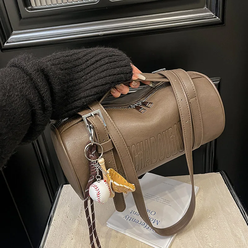 

Luxury Korean Multifunctional Women's Bag Large Capacity Boston Handbag, Pillow Shoulder Bag, Designer Crossbody Ladies Backpack