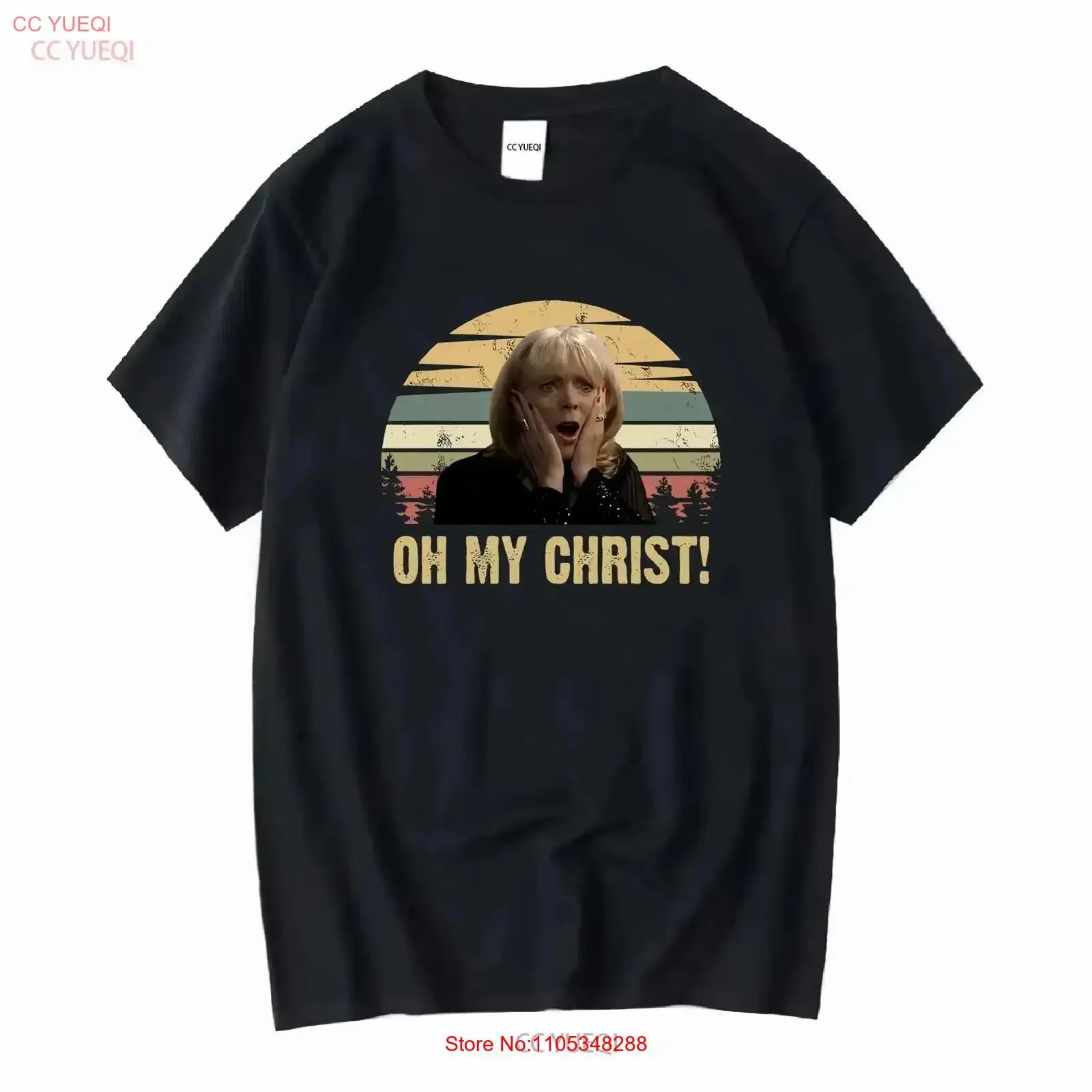 Gavin And Stacey Movie Pam Shipman Sitcom Retro Vintage Sunset T-Shirt, gewaschen, vielseitig, grafisch, lässig, Herren-Vintage-Stil, gewaschen