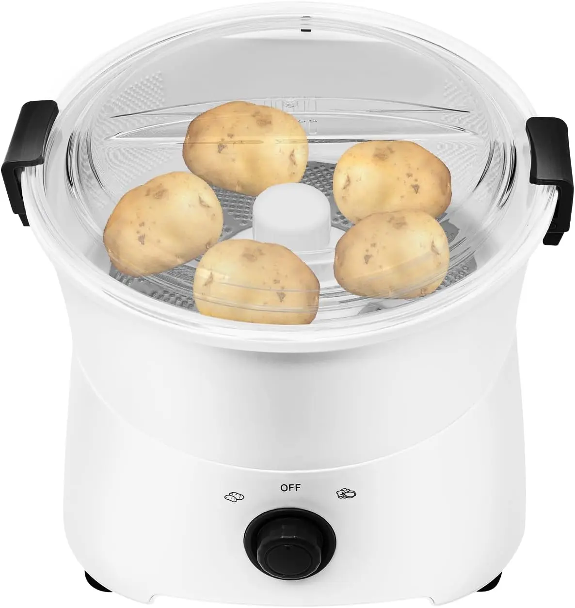 مقشرة البطاطس الكهربائية، آلة تقشير البطاطس الكهربائية التجارية بقدرة 85 وات، مقشرة أوتوماتيكية، مناسبة للبطاطس سعة 1.76 رطلًا #1