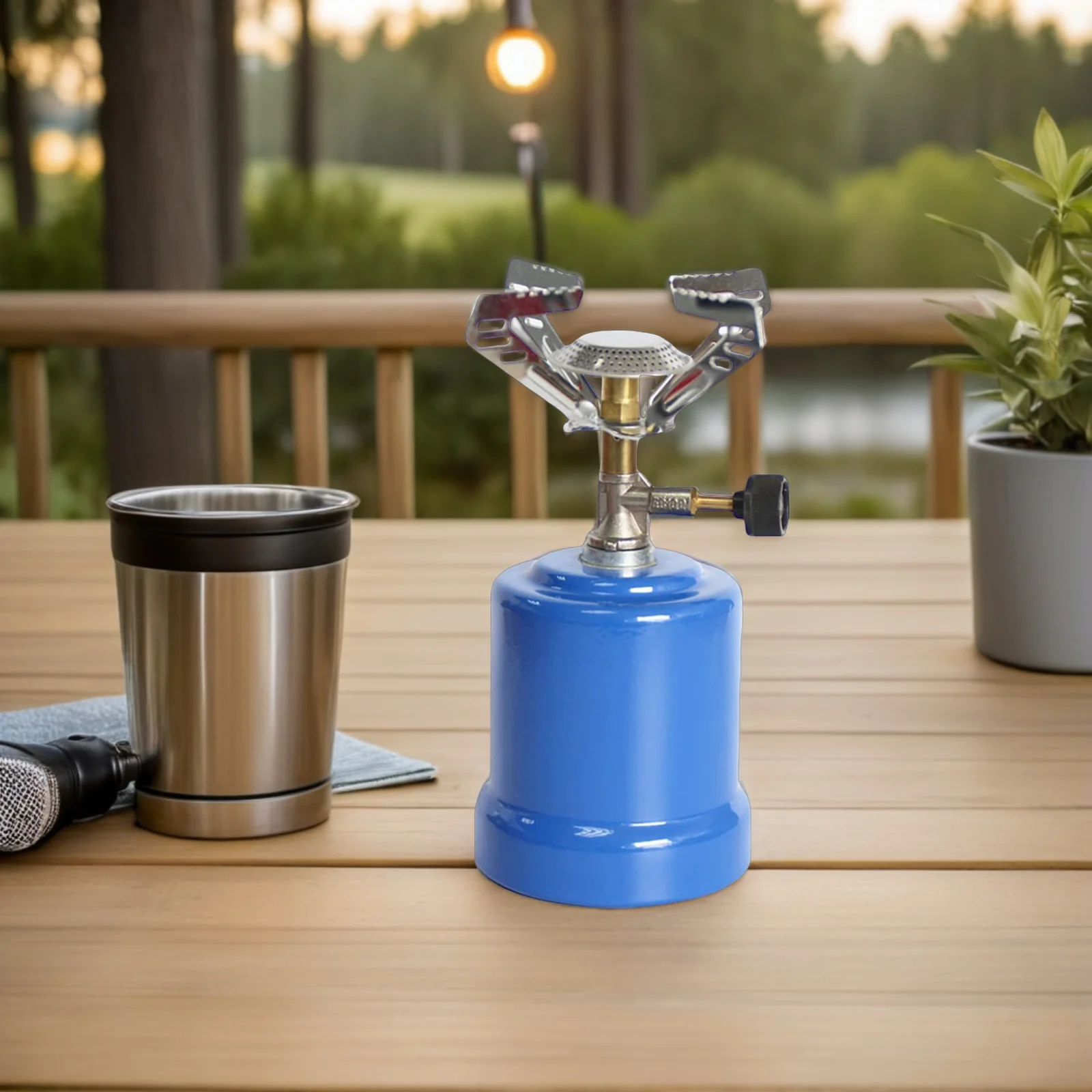 

Portable Lightweight Gas Tank Stove Outdoor Camping Furnace Backpacking Cooking Stove Outdoor Accessory Camping Accessory