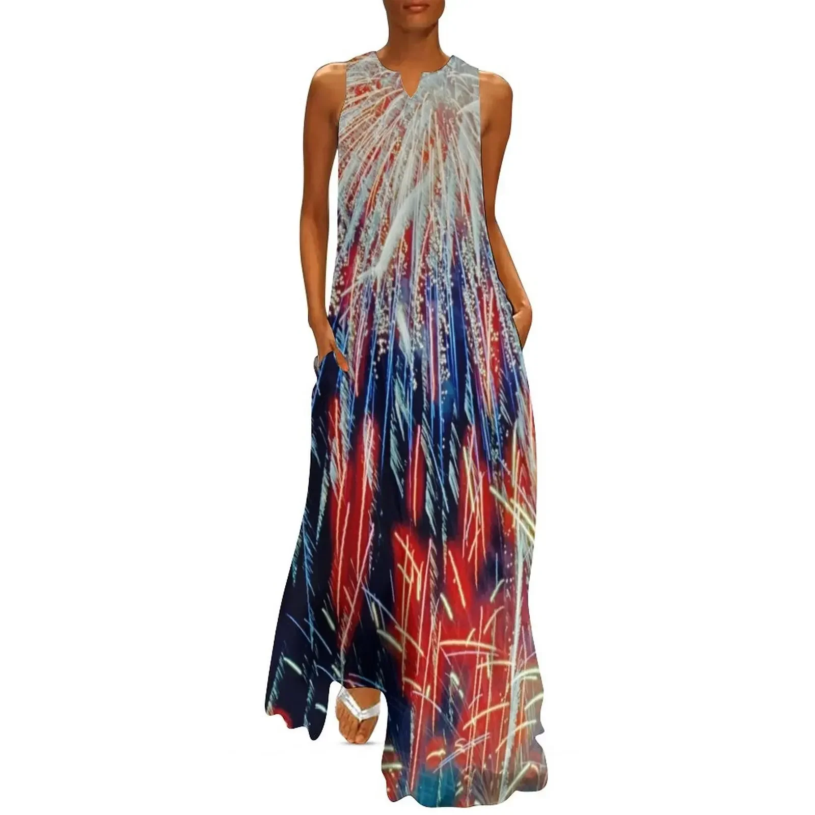 

By the Rockets' Red Glare Long Dress dresses for women ladies dresses for women 2025 beach dresses Dress