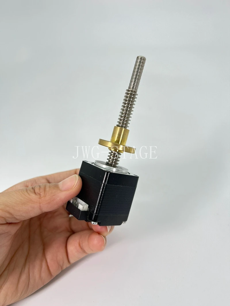 28 Linear Screw Stepper Motor T8 Motor Special Price 1.8 ° Two-Phase Stepper Motor T-Shaped Screw 3D Printing Screw