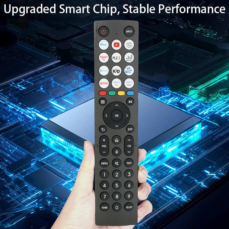 ERF2J36H IR Remote Control For Hisense UHD 4K Smart TV 43A6K 58A6K 65A6K 70A6K 75A6K 55A63H 65A63H 75A63H 43A67K 43A68K 43A69K - Image 6