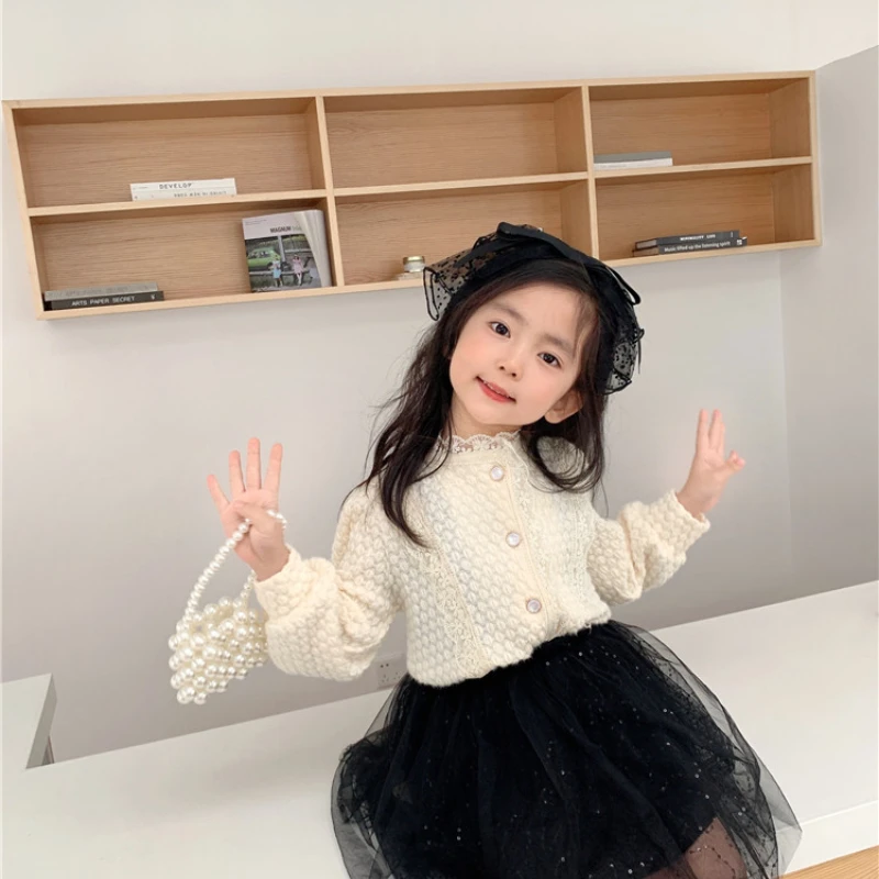 Girls Shirt Autumn Winter Long Sleeve Blouses Fashion Kids Jeans Toddler Girl Clothes Korean Children Shirts Tops Pants 2-7Yrs