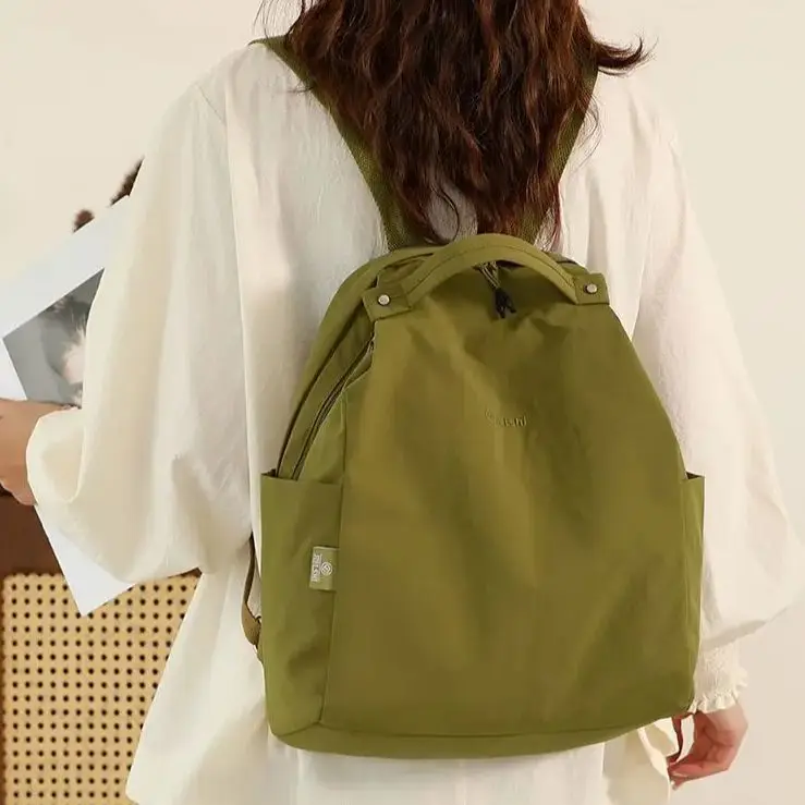 Versatile Backpack Casual Lightweight Fashionable Travel Bag Large Capacity Commuter School Bag