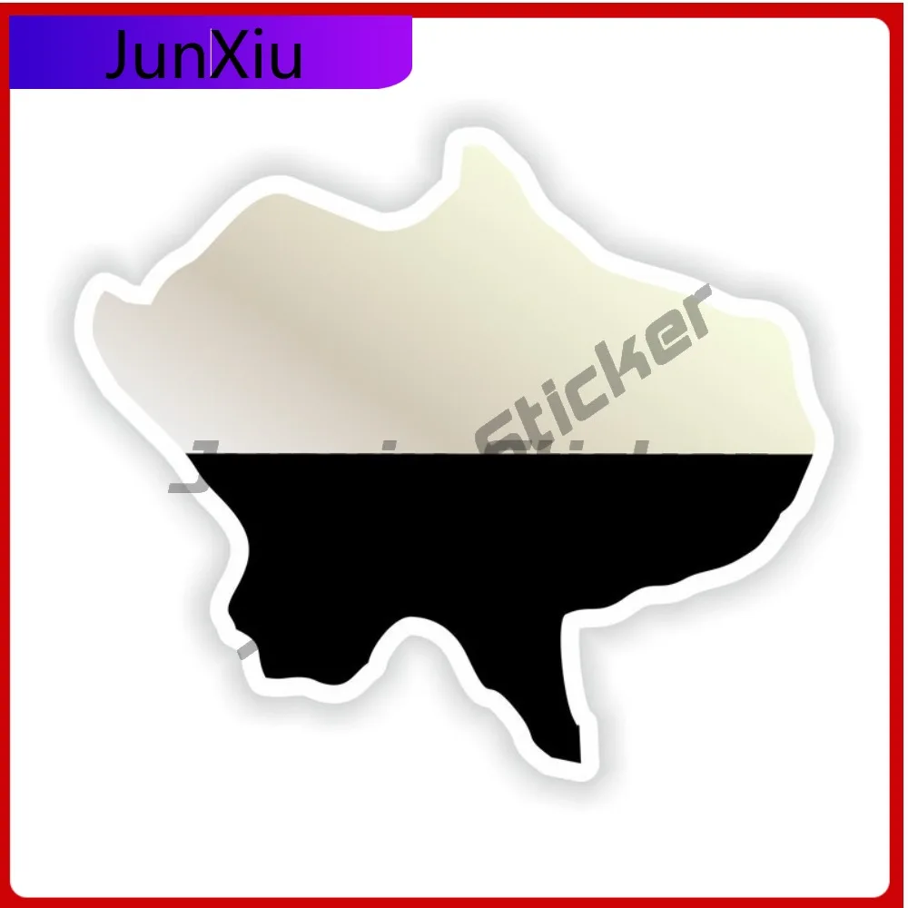 

Siena City Cute Truck UV Resistant Sticker Decoration Sticker Durable Accessory Municipality Trendy Italy Art Motorcycle