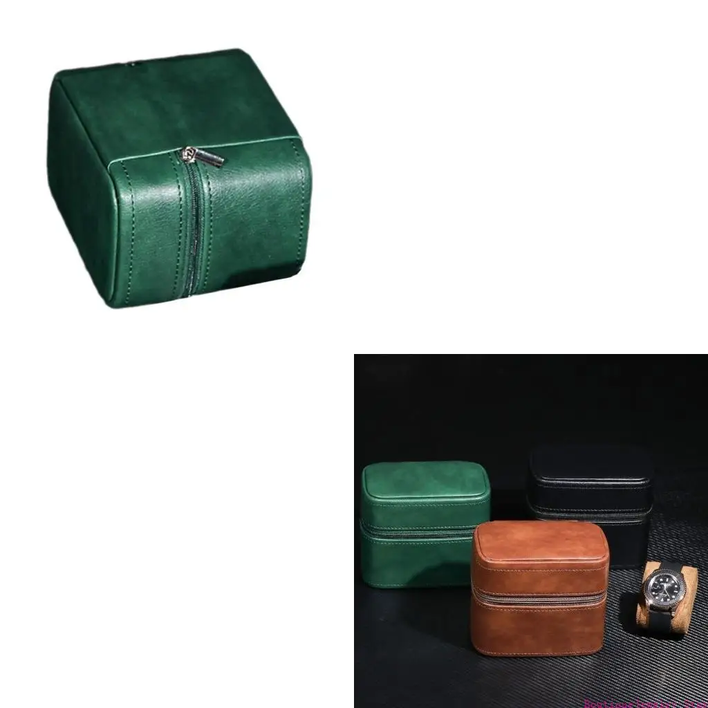 

E1PE Watch Lovers Portable Watch Storage Case Watch Display Case Unisex
