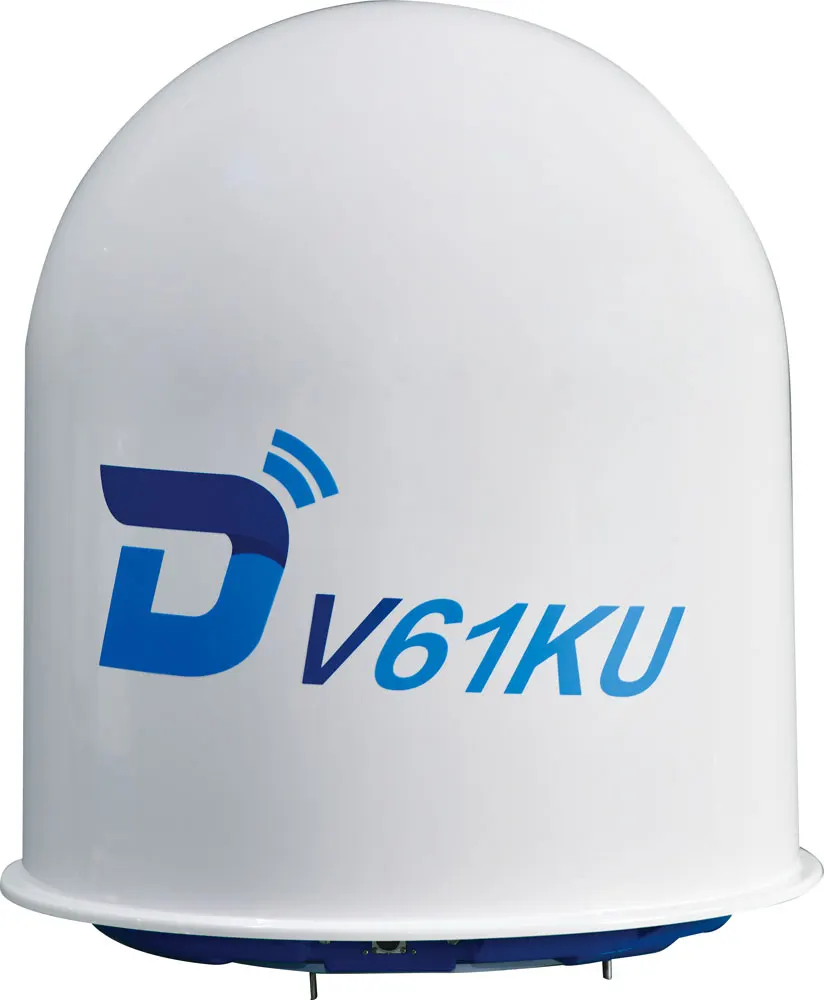 Ditel V61KU 65 Cm Maritime VSAT Antenna Satellite Dish Antenna Vessel Auto Tracking Satellite Antenna