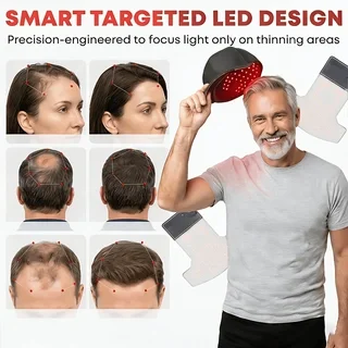 Head Massage Cap, Scalp Care Cap, Hair Management Massage Cap. 4 Frequency Mode Selections, Alternating Type, Long Duration Type. Red and Blue Colors for Care Purposes, Multiple High-Quality Red and Blue Color Beads. With Time Setting Function, Large-Capacity Battery, and Convenient USB Charging. Suitable for People with Oily Hair, Thin Hair, Large Pores, Etc.