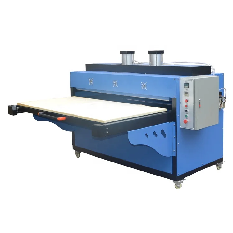 Large Format 120x150 100*120 80*100cm Touch Screen Panel Flatbed Sublimation Pneumatic  Heat Press Machines