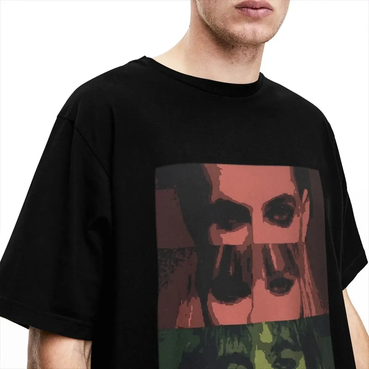 Maneskin Rock Band Stuff Shirt for Men Women Vintage Portrait Casual Cotton T Shirt Round Neck Short Sleeve Gift Idea Clothes