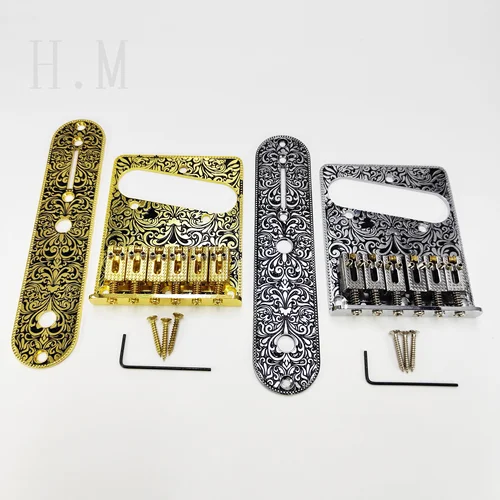 TL puente de bola tallado placa de circuito de control de guitarra eléctrica TELE de forma recta potenciómetro TL accesorios de guitarra