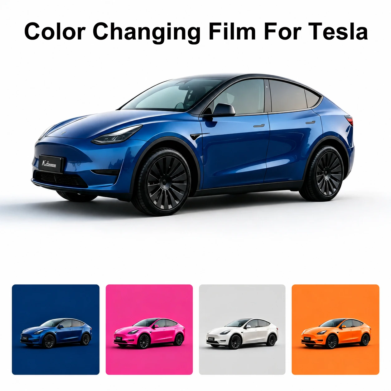 for 2025 2026 Tesla Model Y Juniper Color Change Paint Protective Film Custom Fit Anti Scratch Self Healing Shield Guard