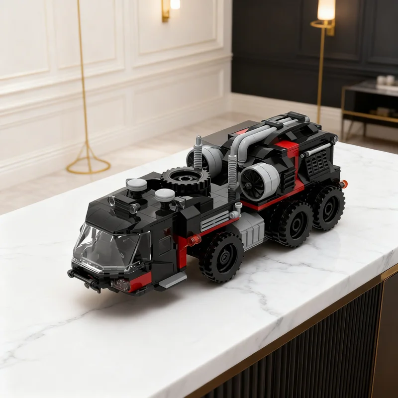 

Набор строительных блоков MOC B Model (724 детали): Модифицированная модель для сборки, архитектурные игрушки, рождественские подарки, развивающие конструкторы для детей