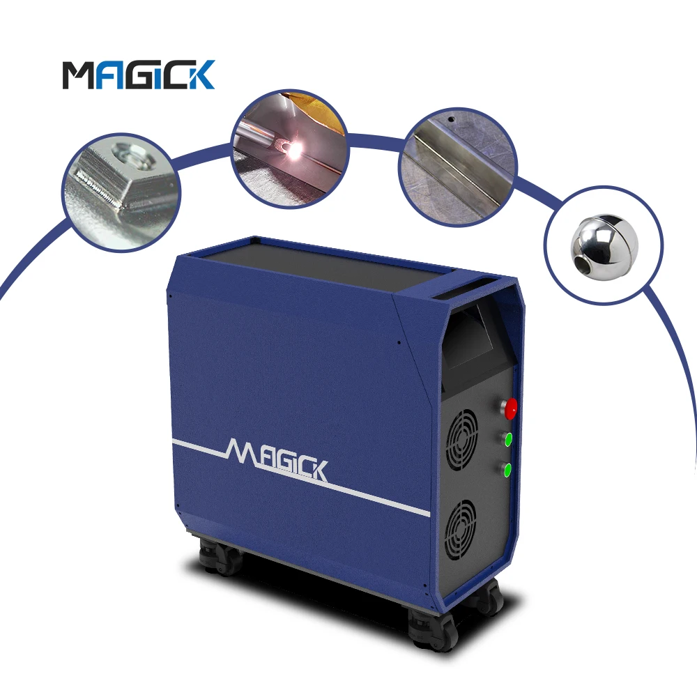 Small Portable Hand Held Laser Welding Machines Air Cooling Laser Welders For Carbon Steel Stainless Steel