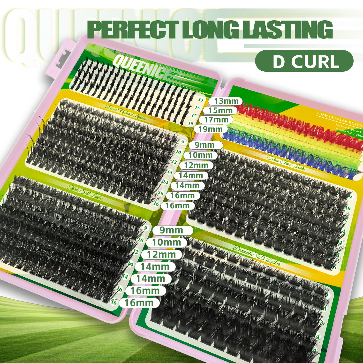 Fever! Lash Clusters Eyelash E - Eyelash Extension Volume Styles 评论和价格
