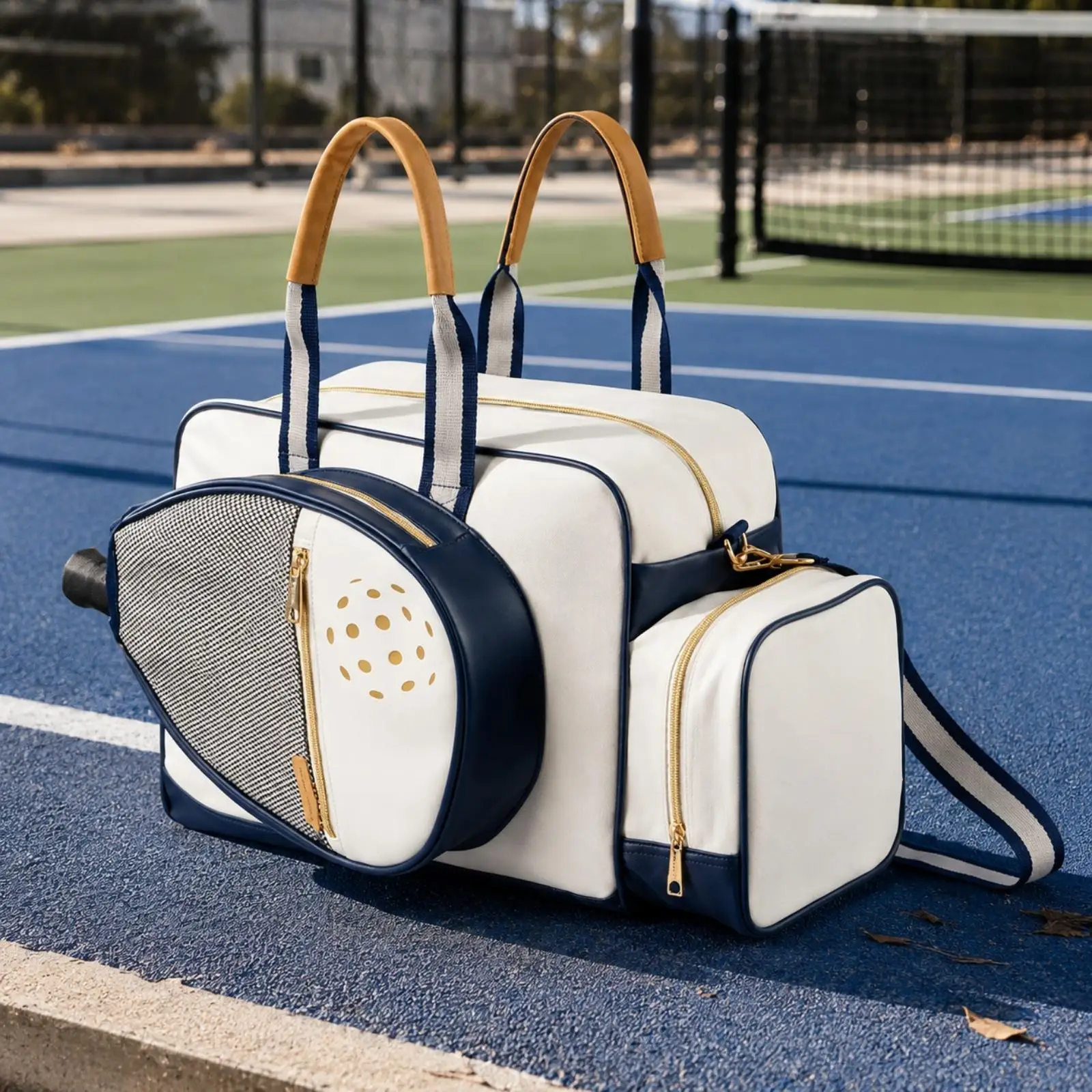 Pickleball Backpack Bag for Paddle Racket Shoes Balls Water Bottle Holder High Quality Gear