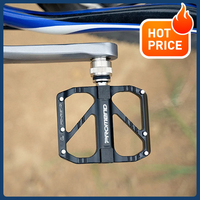 a pair R27 PROMEND Mountain Road Bicycle Bicycle Ultralight Pedal Anti-Slip Pedal  3-Bearing Bicycle Parts
