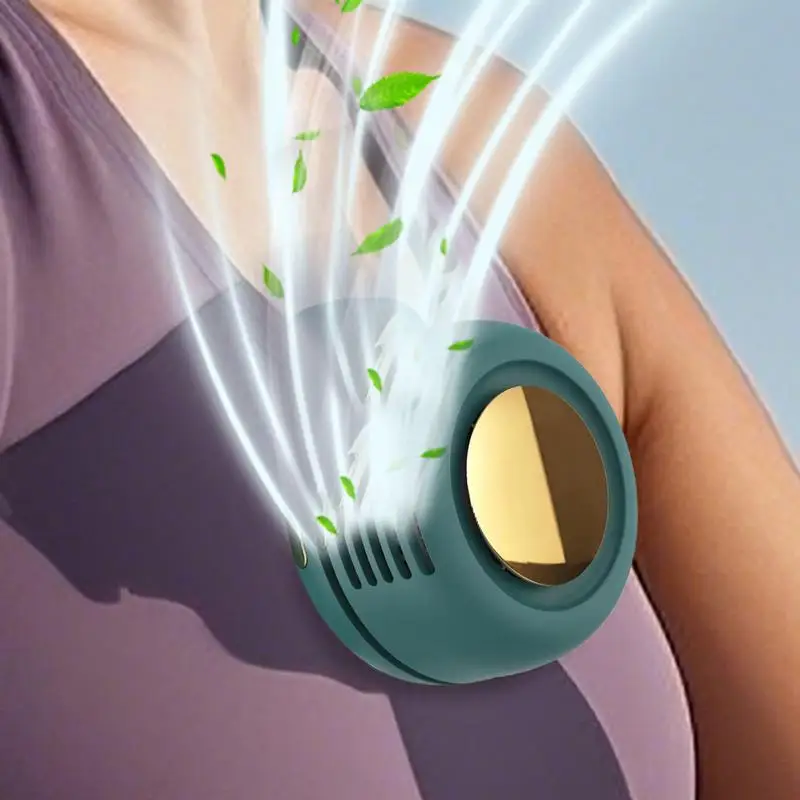 

Маленький зажимной вентилятор Портативный бесшумный мини-безлопастной электрический вентилятор 3-скоростной зажимной USB-вентилятор для зарядки рубашки Вихревой зажимы для талии