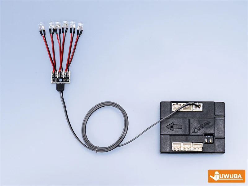 Ph2.0 Adapterkabel Lichtsteuerung Host zu LED-Adapterkabel für RC-Auto, Boot, Tamiya Truck, Crawler-Auto – Detail 6