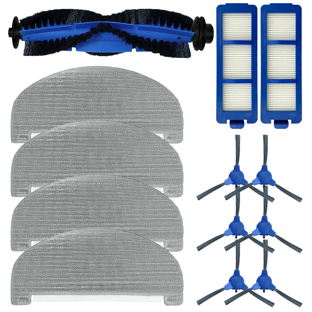 

Высокоэффективные фильтры для удаления грязи, основная щетка, боковая щетка, Швабра, тканевый комплект для RoboVac G40/G40 для Hybrid +