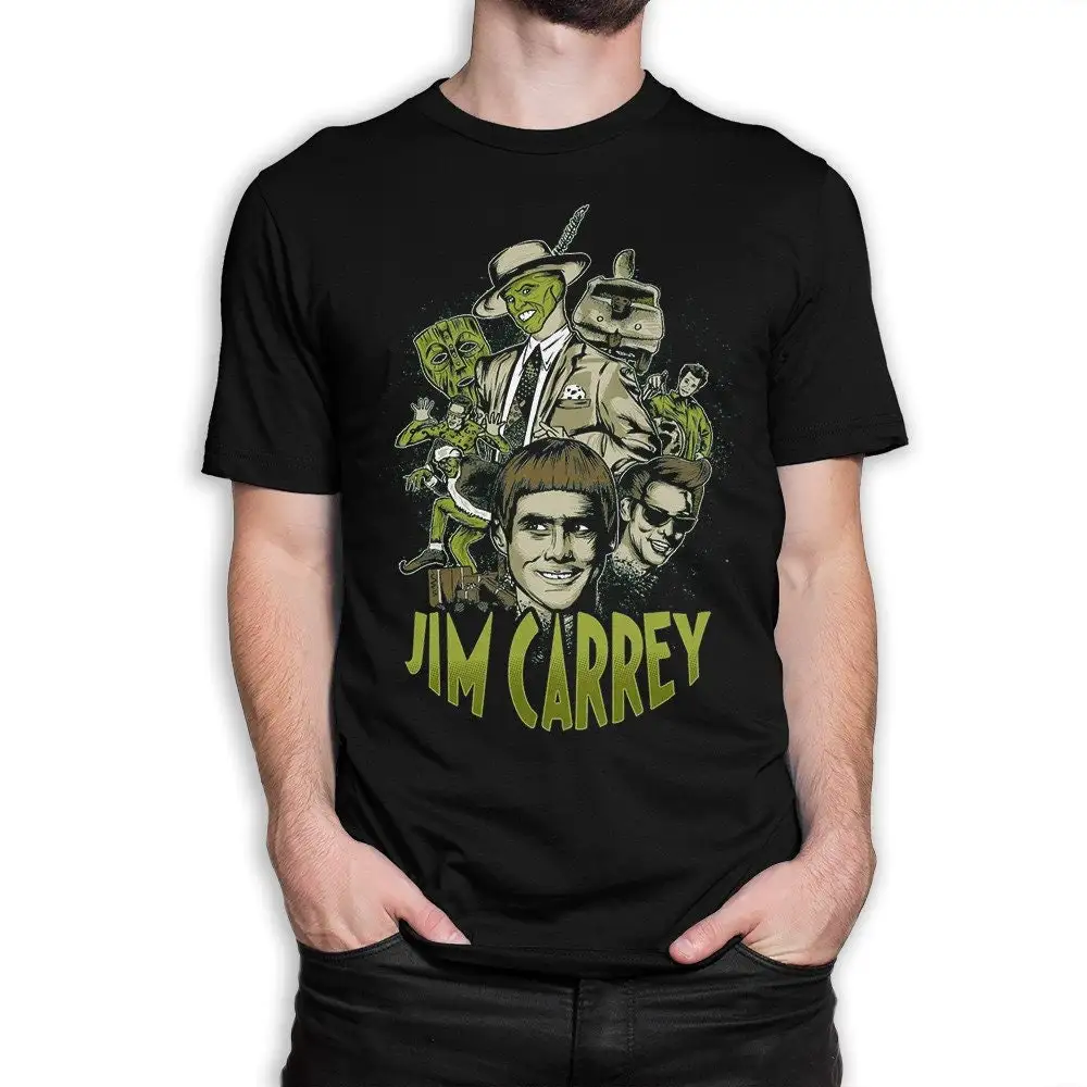 Jim Carrey Movie Characters T Shirt Men's and Women's Sizes drsh 173