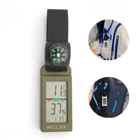 Xiaomi Wellink Thermometer Hygrometers Compass 3 in 1 Outdoor Camping Mountaineering Vehicle Pendant Keychain Weather Station