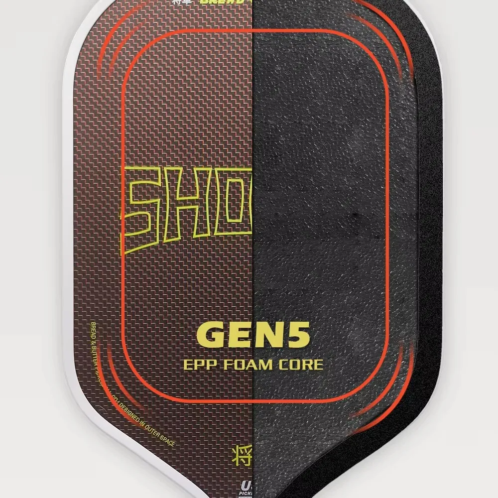 SHOGUN Klassischer Pickleball-Schläger, Titan-Drahtflächen-Design, USAPA-Zertifiziert, EPP-Schaumkern, Rutschfester Griff, Liga-Modell – Detail 3