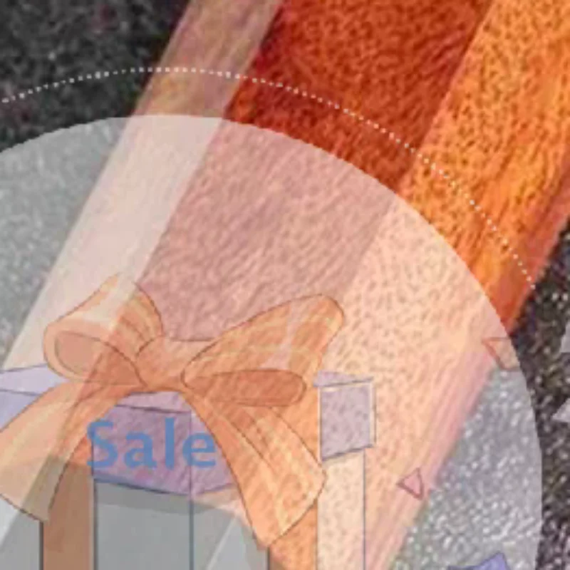 1 peça alça octogonal para faca de cozinha alça de faca de bônus de sândalo vermelho