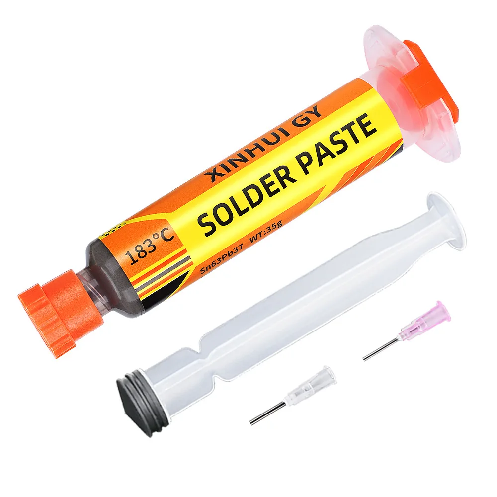 183℃ Solder Paste Reliable Soldering  Bright Weld Joints Sn63Pb37