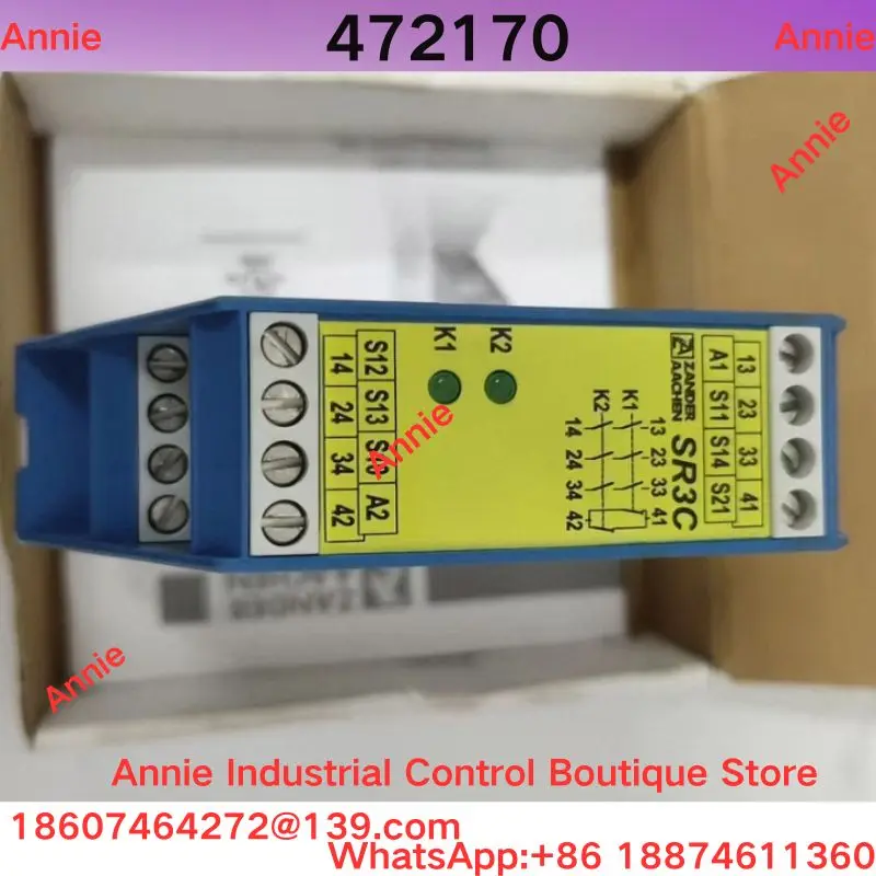 brand-new  Safety relay SR3C, model 472170, AC230V