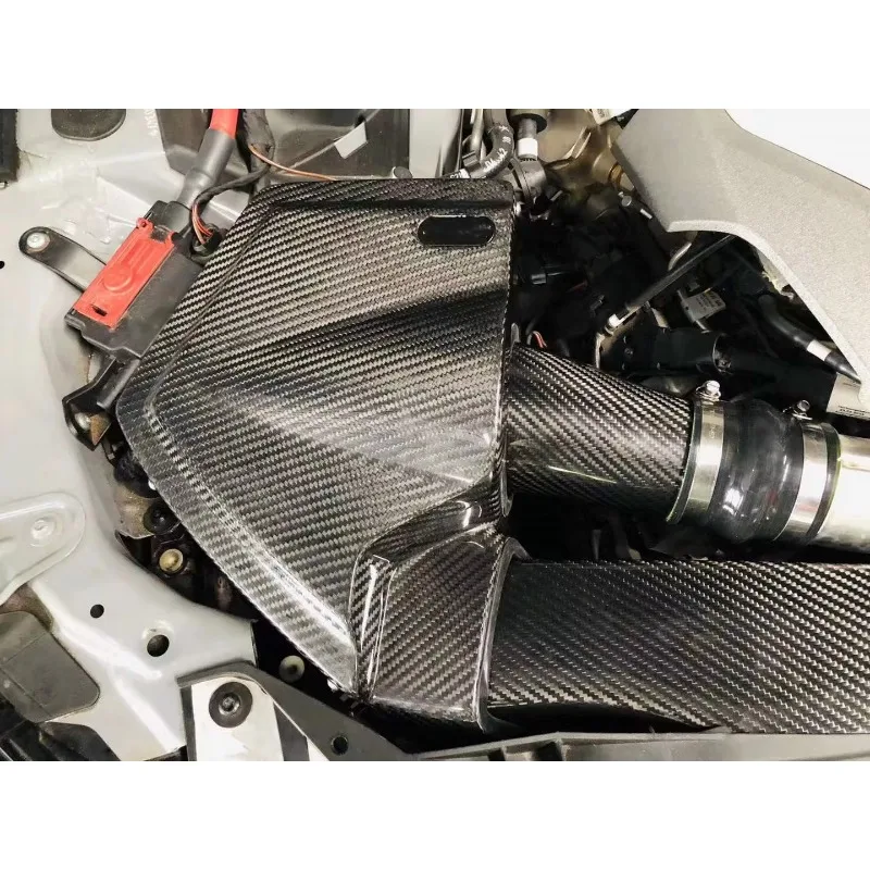 

Custom Carbon Fiber Air Intake Kit for S4 RS4 S5 RS5 B9 3.0T