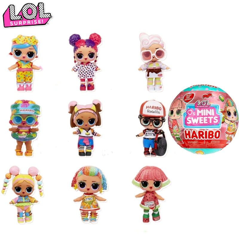 

In Stock L.O.L. Surprise! Surprise Doll Demolition Ball Candy Series Blind Box Dress-up Boy Girl Toy Gift Children's Play House