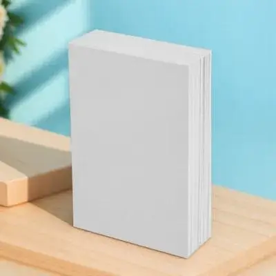 100 ورقة من ورق التصوير الفوتوغرافي المقاوم للماء عالي اللمعان، سطح مسطح أملس لطباعة ورق الصور المدرسية والمكتب المنزلي