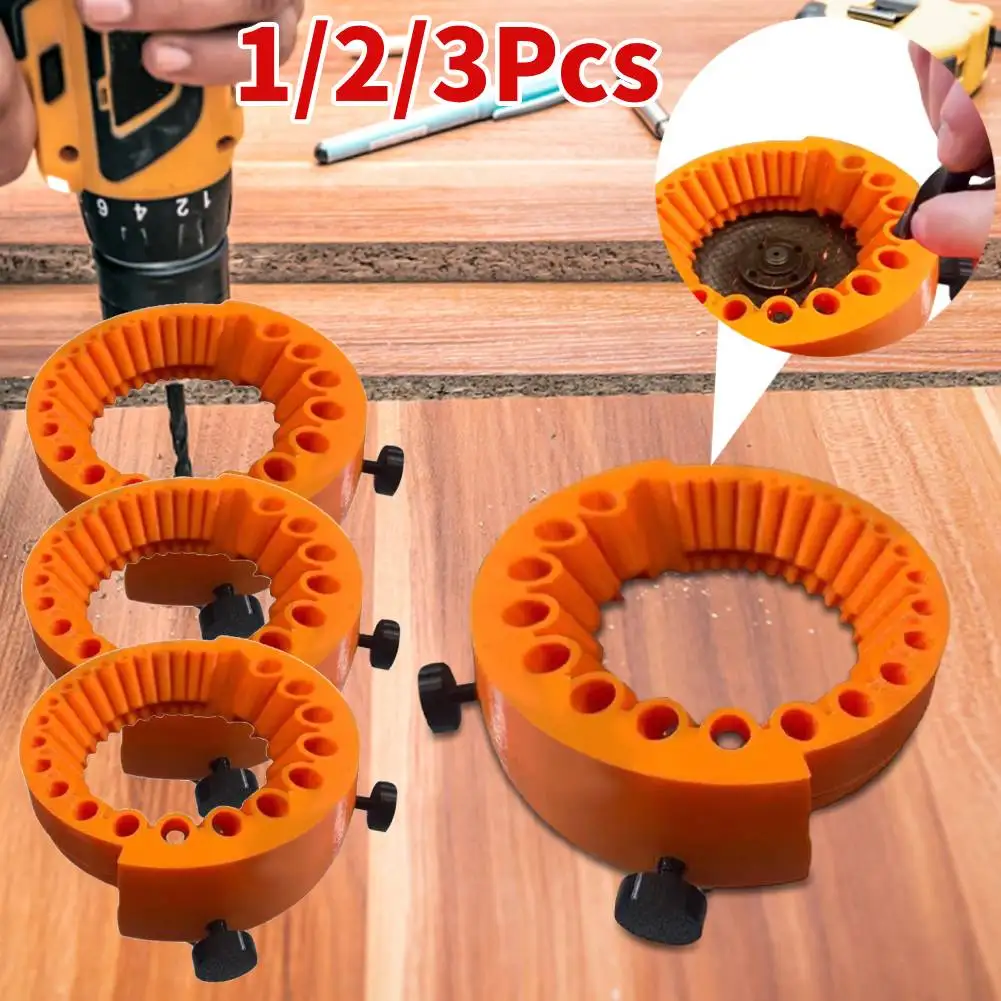 1/2/3Pcs Drill Bit Sharpener with Gloves Power Drill Bit Sharpening Tool for 125 mm Angle Grinder Drill Bits Grinding Attachment