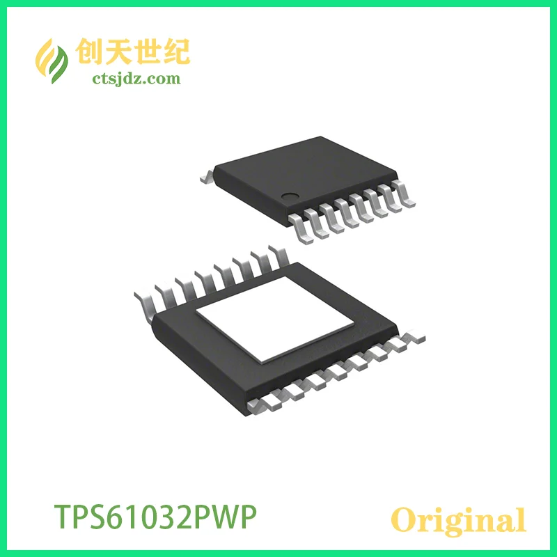 TPS61032PWP  New&Original  TPS61032PWPR    Boost Switching Regulator IC Positive Fixed 5V 1 Output 3.6A (Switch) 16-Power