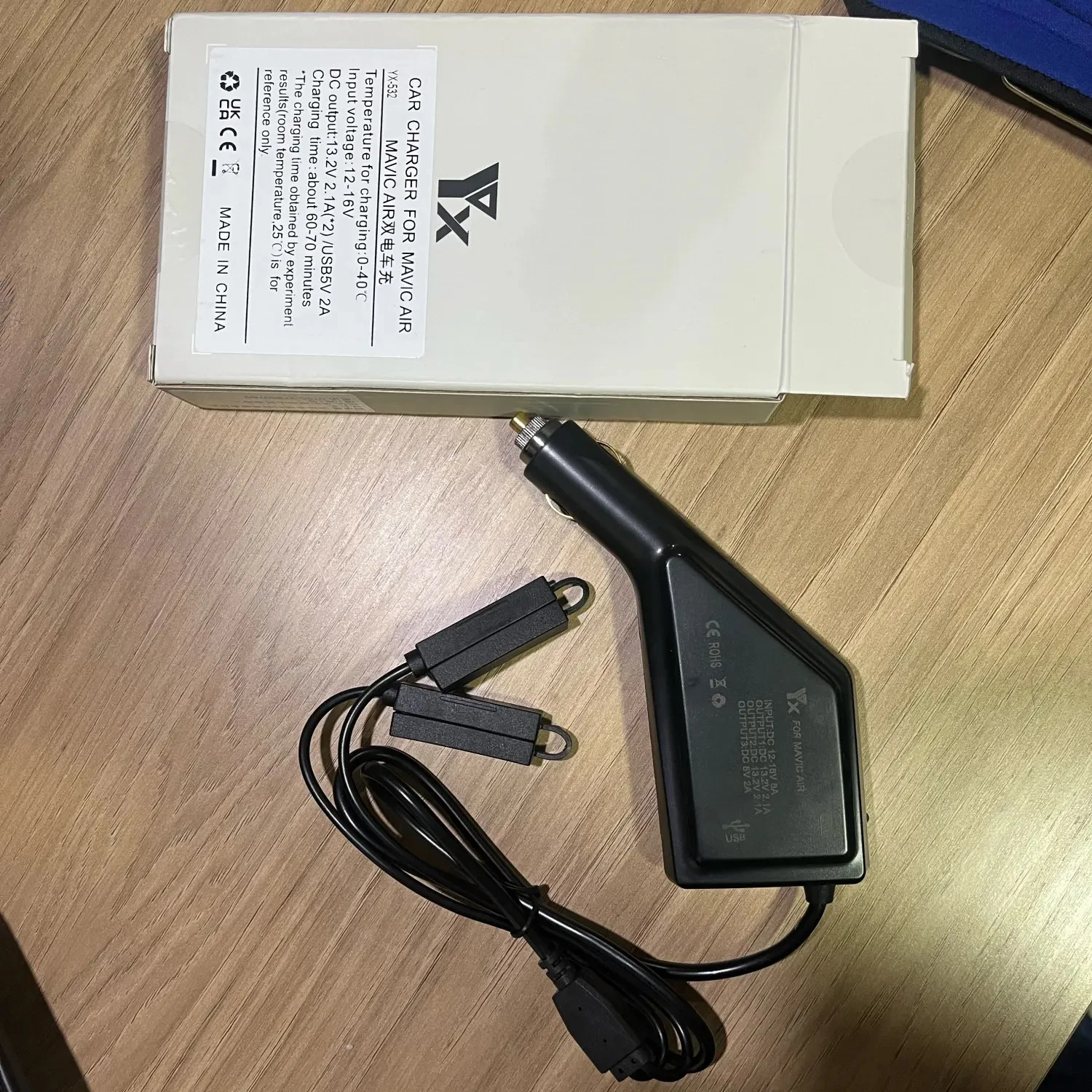 DJI Mavic Air Intelligente Batterie Lade Hub Mavic Luft Auto Stecker USB Adapter Multi Batterie Auto Ladegerät Drone Zubehör