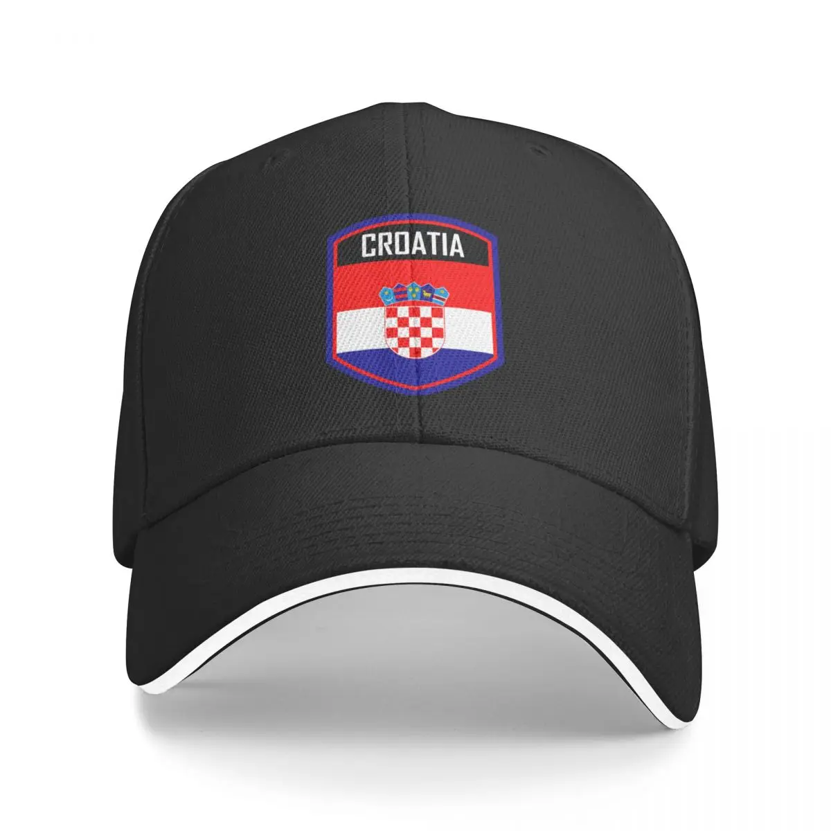 

Croatia Flag Emblem Baseball Cap Anime Hat Golf Hat Men Hats Women's