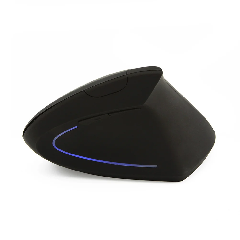 

Ergonomic Wireless Mouse 2.4ghz 6 Functional Keys 3 Dpi Settings 10m Transmission Distance for Pc Laptop Black