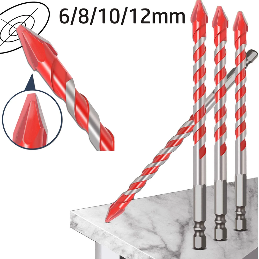 Eccentric Drill Bit Set of 4 Specially Designed for Accurate For Drilling in Ceramic Tiles and Other Materials