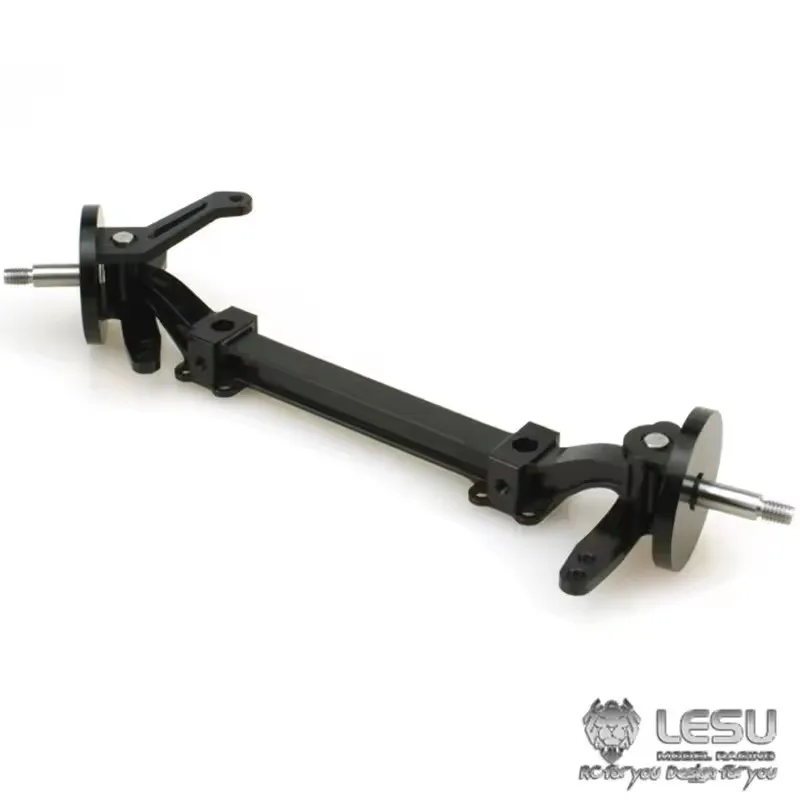 RC 1/14 Metal Front Axle DIY Modified for Tamiya Hydraulic Excavator Loader Dump Truck for SCANIA MAN VOLVO Tipper DIY Parts