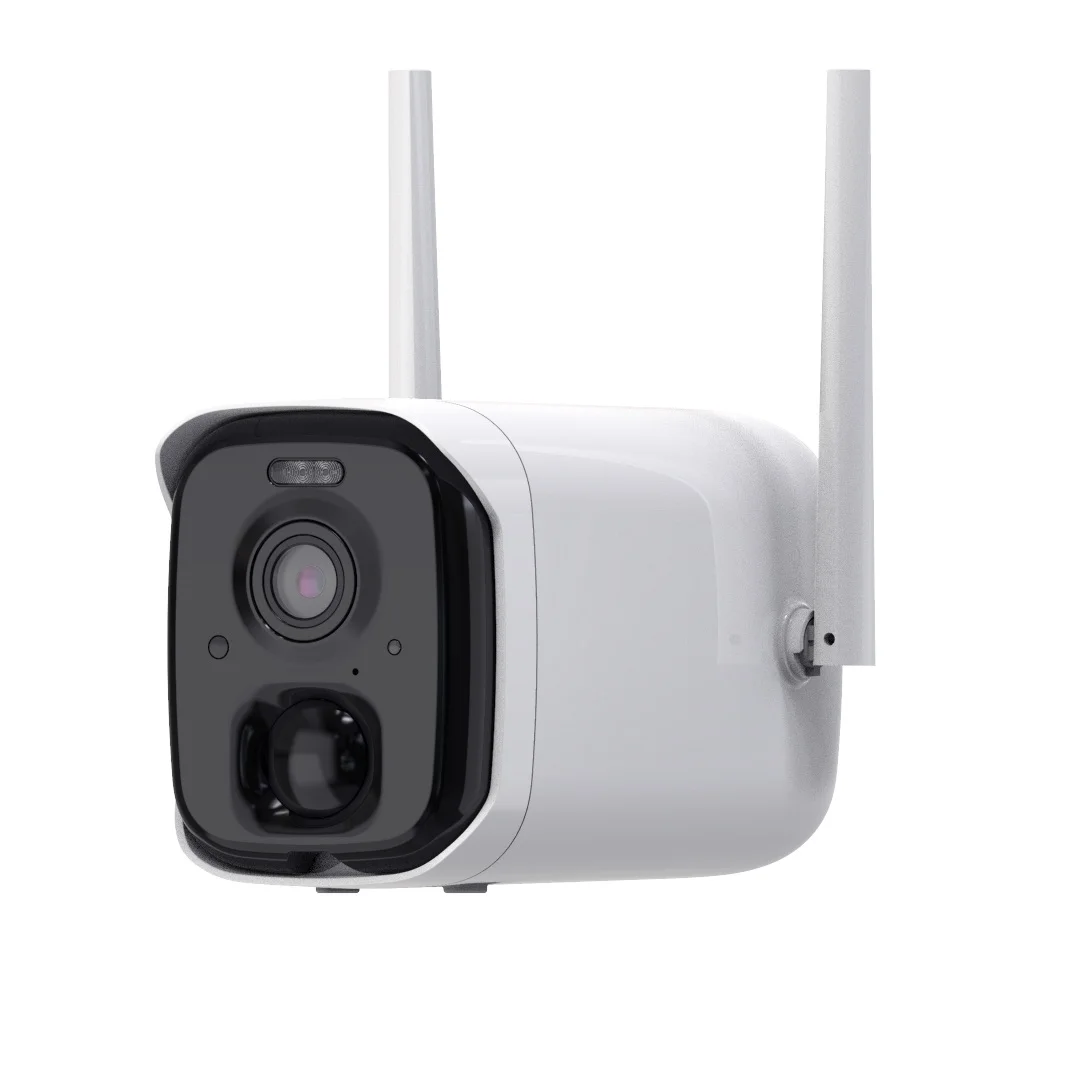 

Wireless Camera With Rechargeable Battery AI Recognition Outdoor Waterproof WIFI Battery CCTV Camera