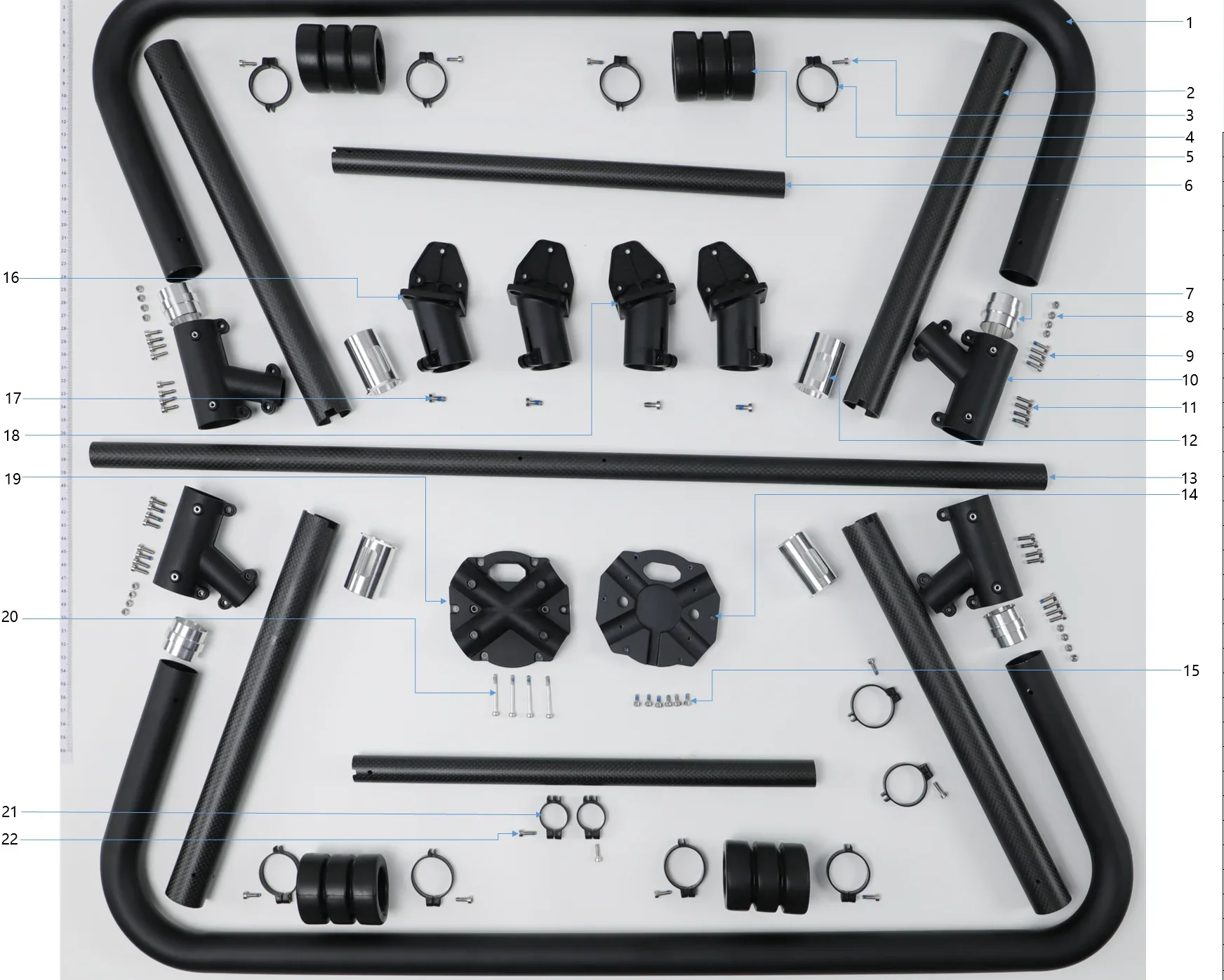 Agras T30 T40 T50 Landing Gear Full Kit for Dji Drone Accessories Repair Parts