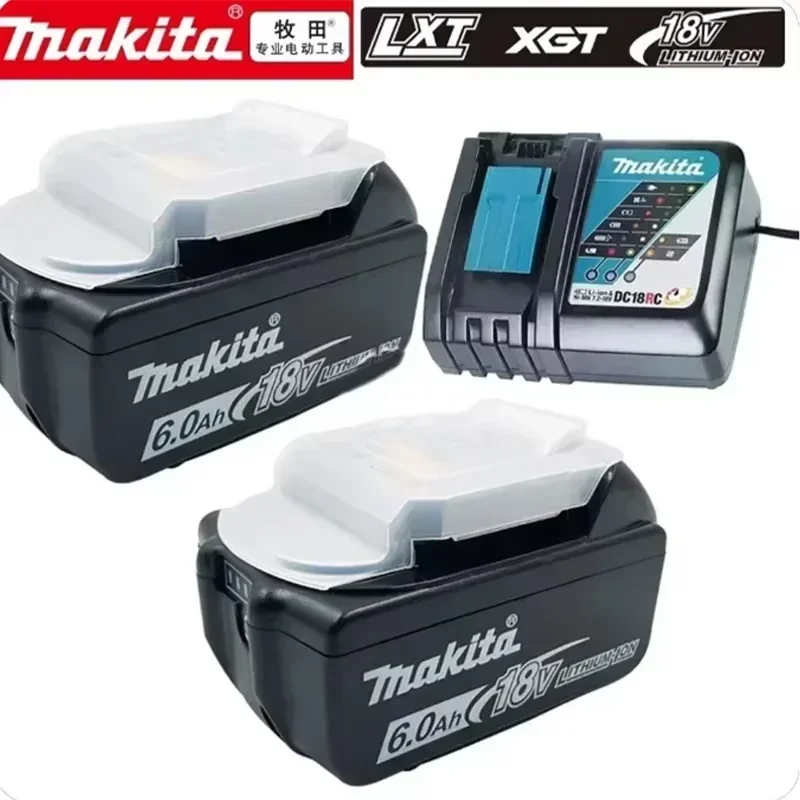 

Genuine 6Ah Makita 18V Battery Power Tools Li-ion Replacement LXT BL1850 BL1840 BL1860 for 18V Screwdriver with BMS TPCELL 18V