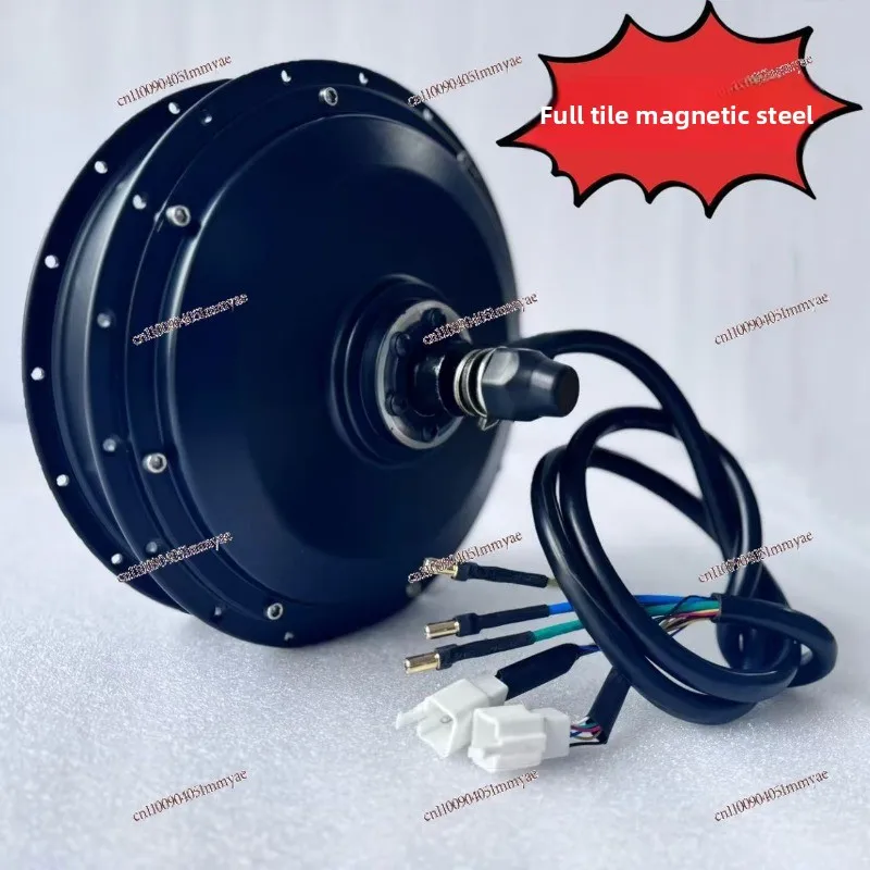 48V-72V 5000W Brushless Non-Gear Full Tile Motor For Electric Bicycle & Mountain Bike Modification