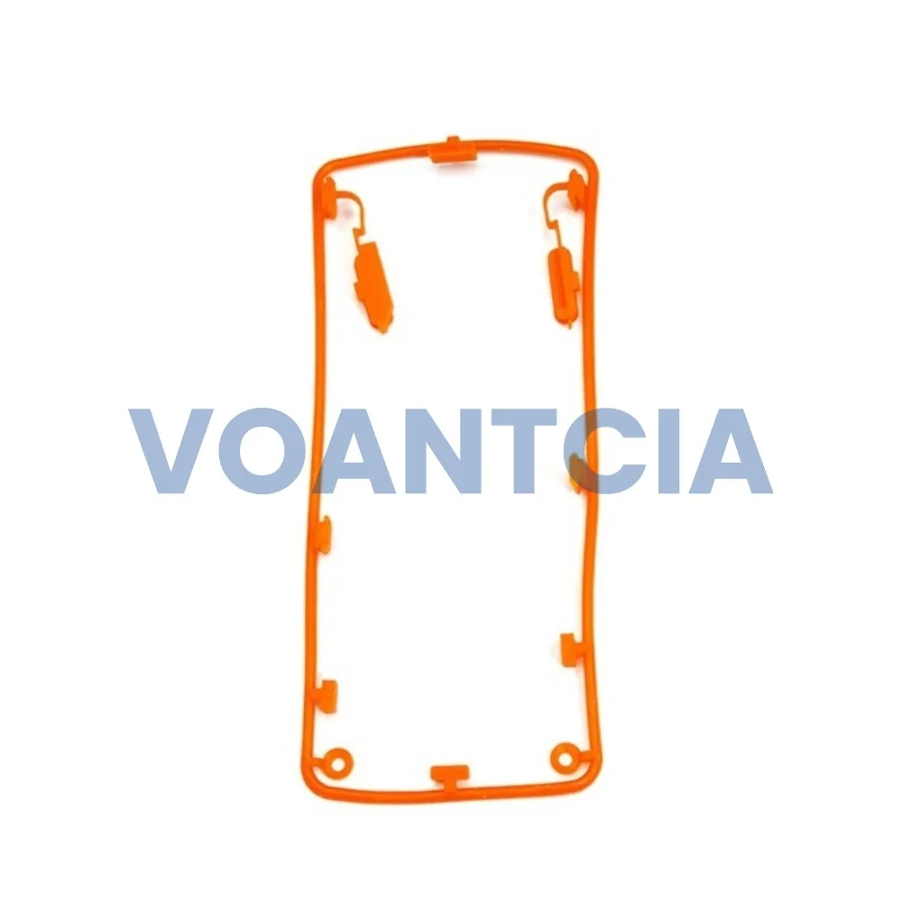 20pcs Aluminum Plate Chassis Gasket with Battery Contact Gasket For DEP550 DEP570e DEP570 XIR P6600 XPR3300 DP2400