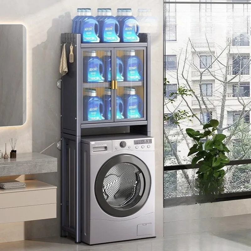 

Toilet rac washing machine rack bathroom