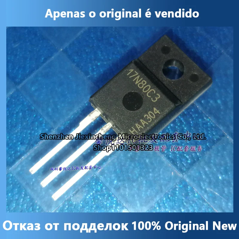 

Импортный оригинальный новый полевой транзистор SPA17N80C3