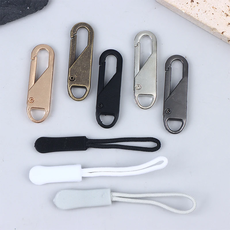 

Set of 5/10/20 Zipper Pull Extensions; Durable Metal Pulls for Backpacks, Jackets, Handbags and Luggage